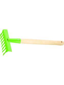 Грабли витые 8-зубые, 160х390 мм, стальные, деревянная рукоятка Palisad