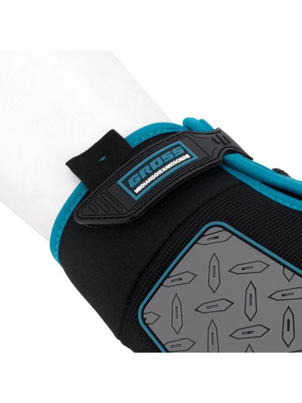 Перчатки универсальные, усиленные, с защитными накладками, DELUXE, размер L (9) Gross