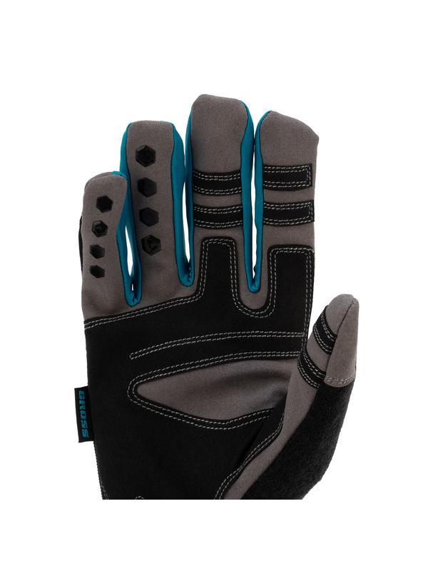 Перчатки универсальные, усиленные, с защитными накладками, DELUXE, размер L (9) Gross