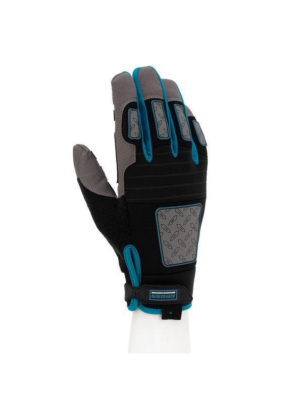 Перчатки универсальные, усиленные, с защитными накладками, DELUXE, размер L (9) Gross