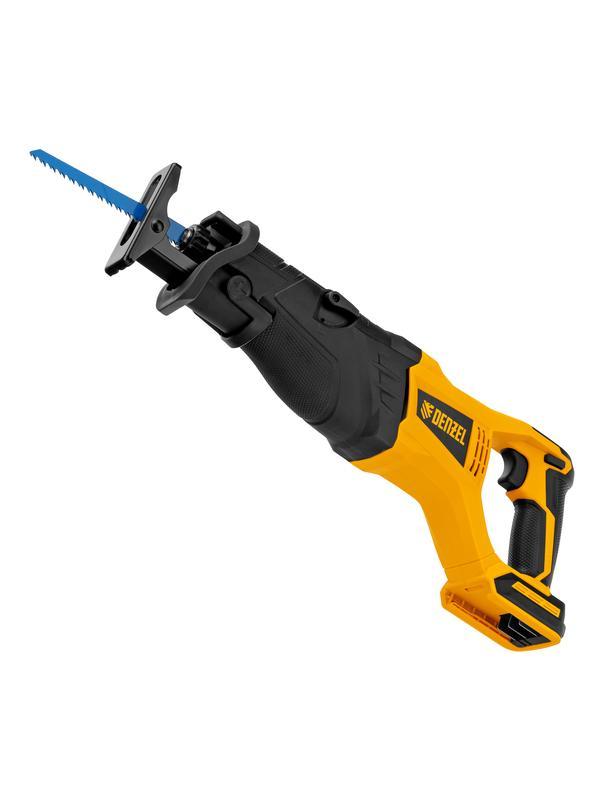 Пила сабельная аккумуляторная бесщет BRC-120-0,  18В Li-Ion Denzel