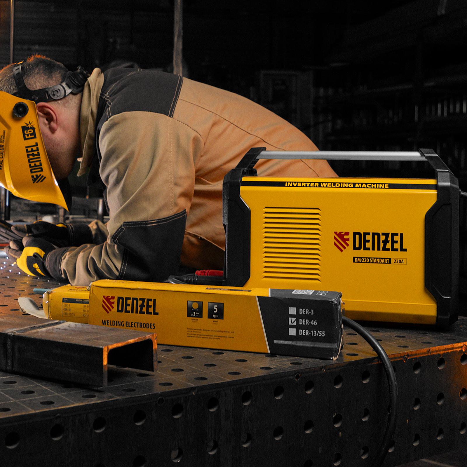 Аппарат инвертор. дуговой сварки DM-220 Standart, 220 А, ПВ 60%// Denzel