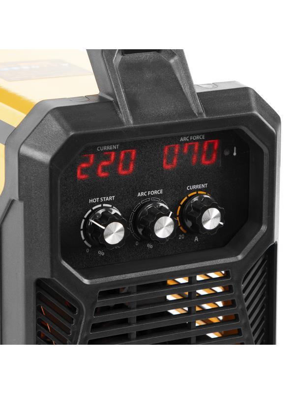 Аппарат инвертор. дуговой сварки DM-220 Standart, 220 А, ПВ 60%// Denzel