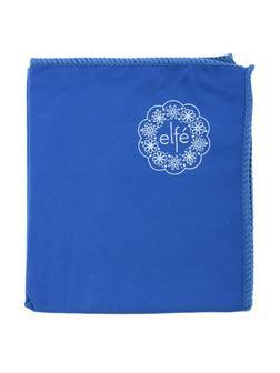 Салфетка из микрофибры для оптики, стекол и зеркал синяя 350 х 300 мм Elfe