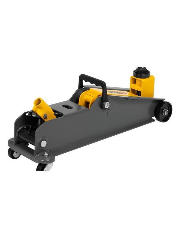 Домкрат гидравлический подкатной с фиксатором, 3 т, 190-532 мм, SUV/ Denzel