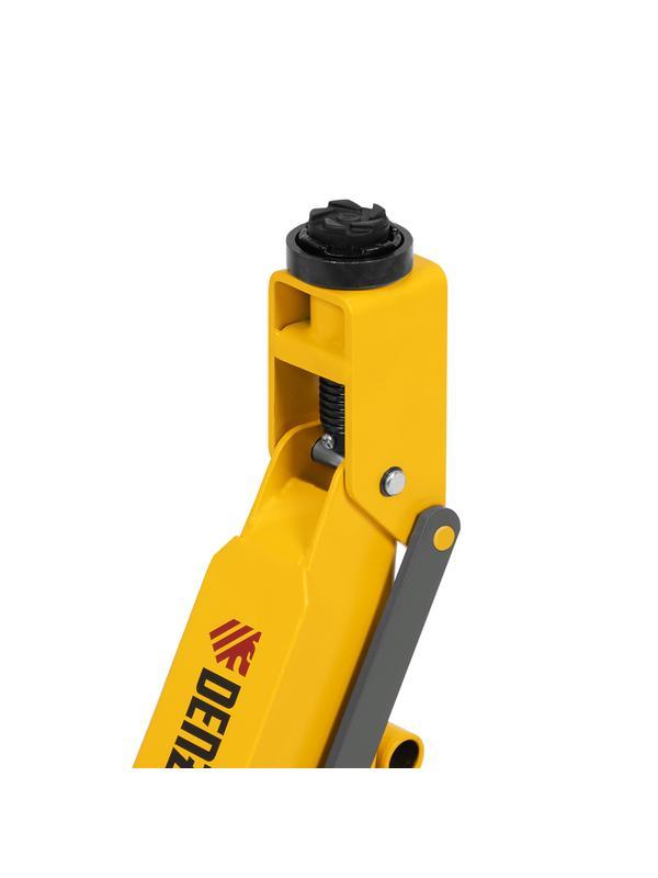 Домкрат гидравлический подкатной с фиксатором, 3 т, 190-532 мм, SUV/ Denzel