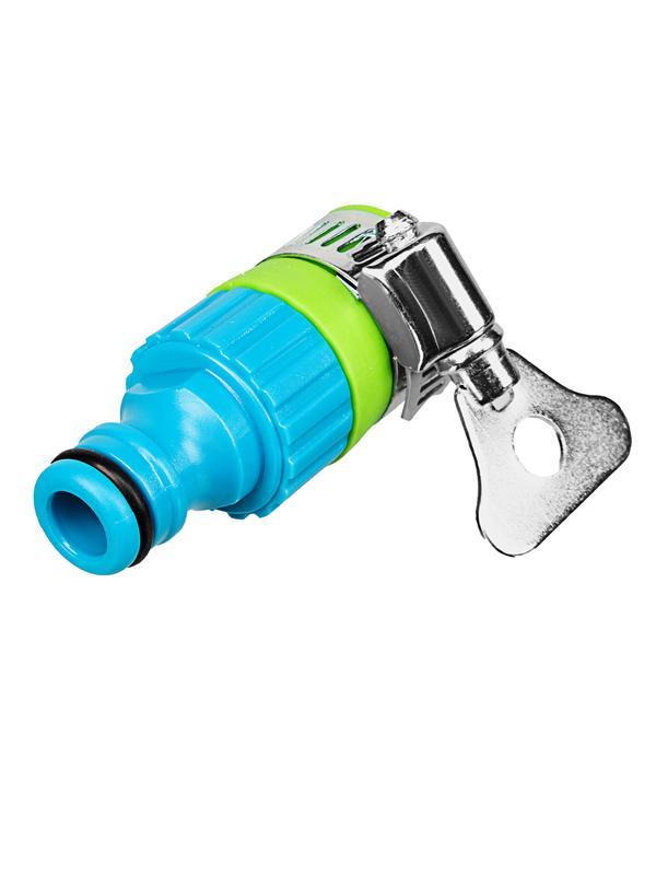 Адаптер штуцерный для безрезьбовых кранов до 1/2''