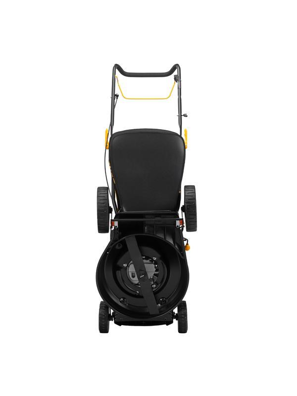 Газонокосилка бензиновая GLD-460, 146 куб.см, ширина 46 см, ручная, 7 уровней, травосборник 50 л Denzel