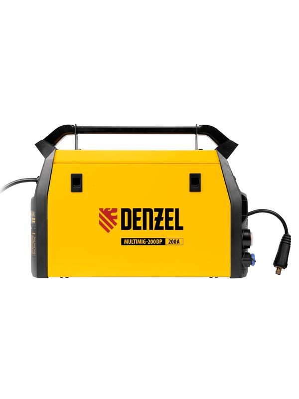 Аппарат инвертор. полуавтомат. сварки MultiMIG-200DP Synergy Double Pulse, 200 А, ПВ 80%// Denzel
