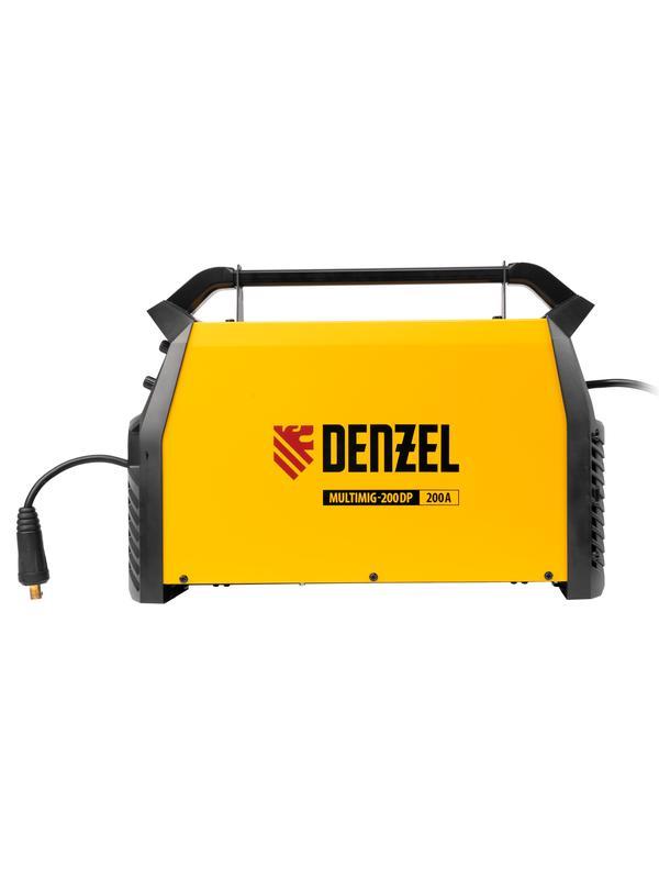 Аппарат инвертор. полуавтомат. сварки MultiMIG-200DP Synergy Double Pulse, 200 А, ПВ 80%// Denzel