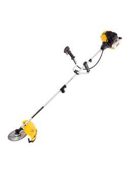 Триммер бензиновый DTL-33S, 33 см3, разъемная штанга, состоит из 2 частей Denzel