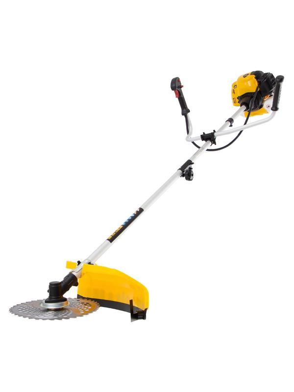 Триммер бензиновый DTL-33S, 33 см3, разъемная штанга, состоит из 2 частей Denzel