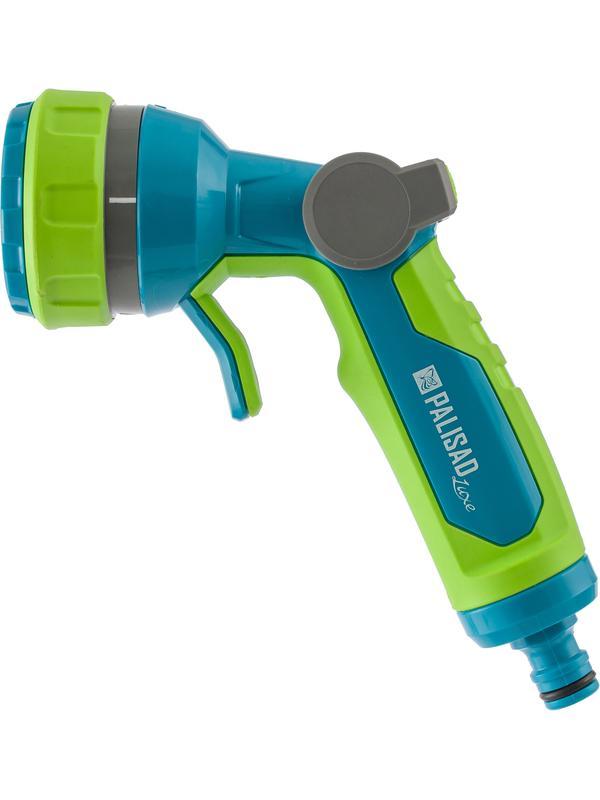Пистолет-распылитель, 4 режима, плавный регулятор напора, Luxe Palisad