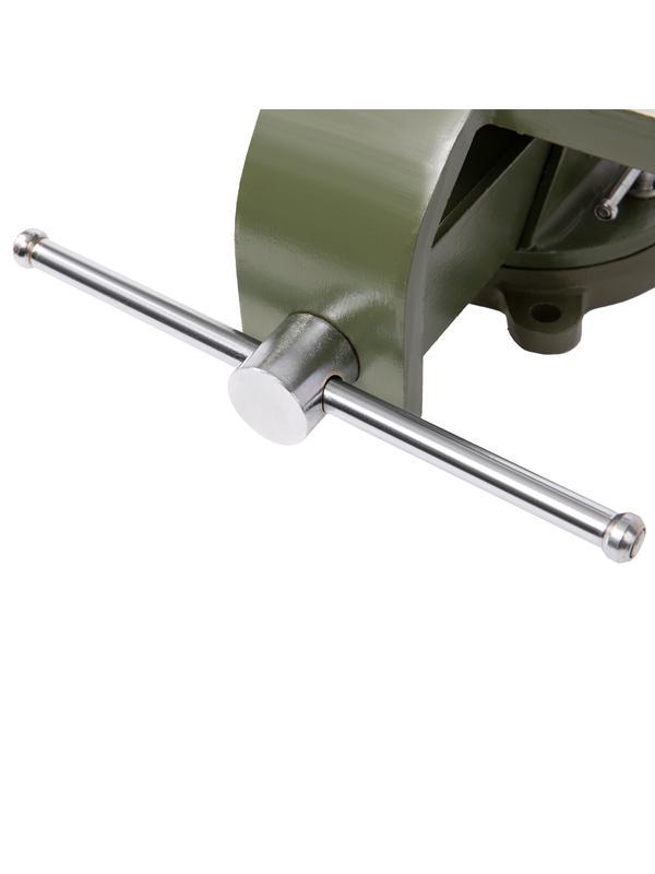 Тиски слесарные, 200 мм, стальные, поворотные// Сибртех