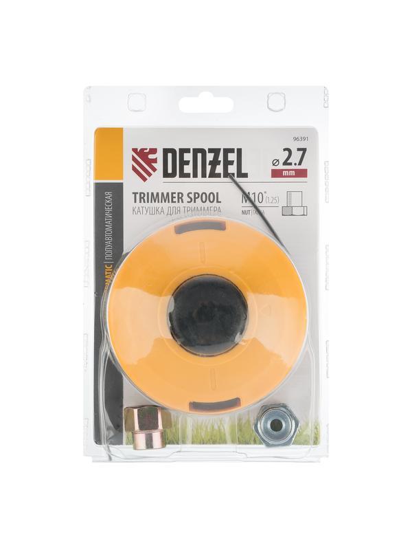 Катушка триммер. полуавтомат , гайка М10,М10,М8, лев.,шаг 1,0 1,25мм// Denzel