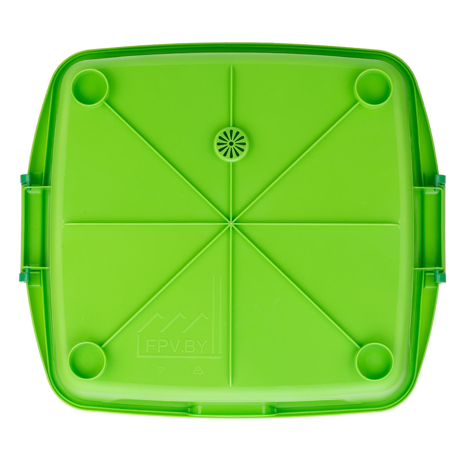 Переносной контейнер-мойка для решётки-гриль и продуктов, 48x48 см Palisad