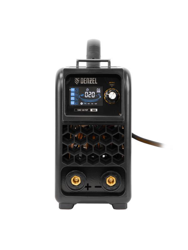 Аппарат инвертор. дуговой сварки SDM-160 Top, 160 А, ПВ 80%// Denzel