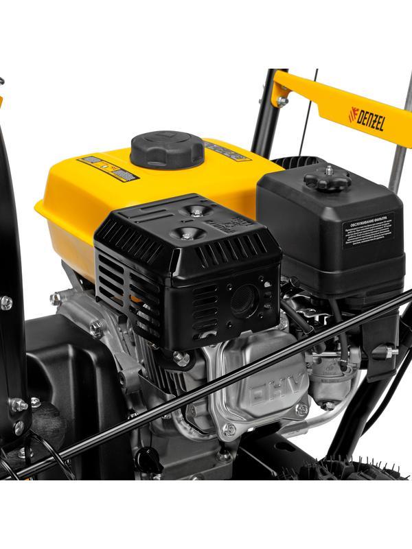 Бензиновая снегоуборочная машина SB 560, 212 cc, ручной старт Denzel