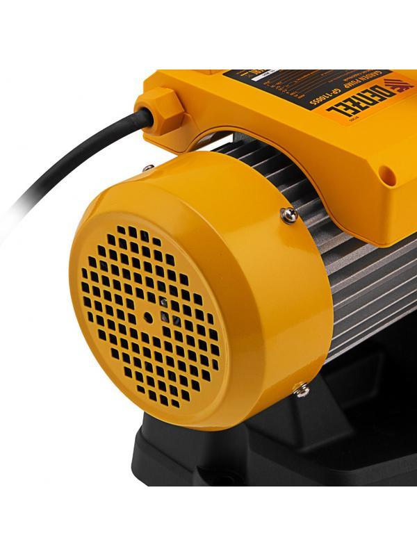 Садовый поверхностный насос GP1100SS, 1100 Вт, 4000 л/ч, подъем 45 м, пластик Denzel