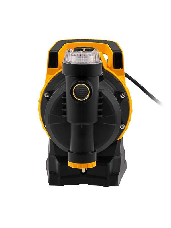 Садовый поверхностный насос GP1100SS, 1100 Вт, 4000 л/ч, подъем 45 м, пластик Denzel