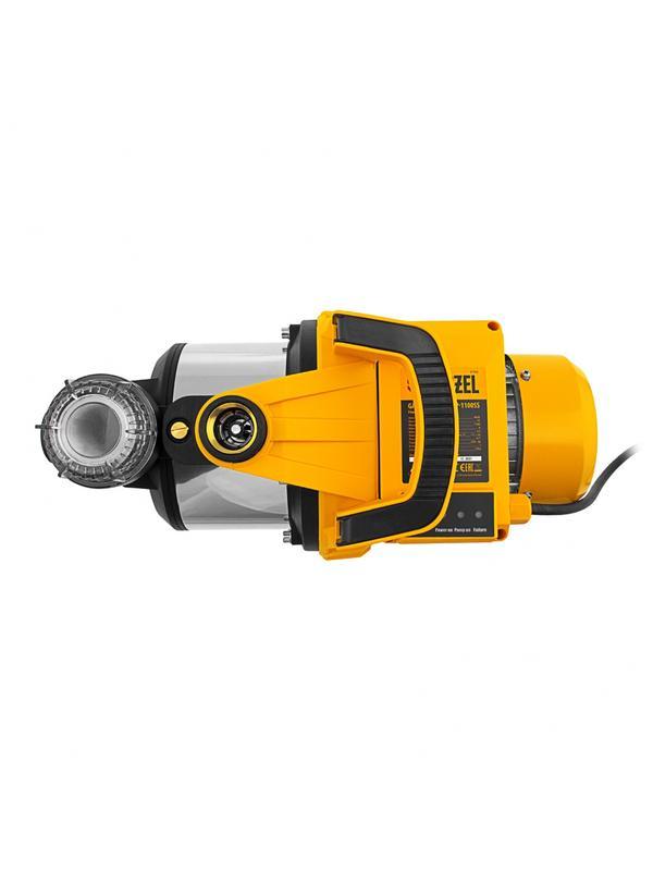 Садовый поверхностный насос GP1100SS, 1100 Вт, 4000 л/ч, подъем 45 м, пластик Denzel