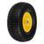 Колесо пневматическое 15/6.00-6, D 370 мм, подш. внут. диам. 16 мм, длина оси 100 мм Denzel