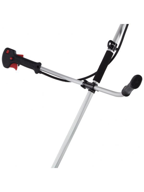 Триммер бензиновый DT 43, 43 см3, 2.5 л. с, неразъемная штанга, состоит из 2 частей Denzel