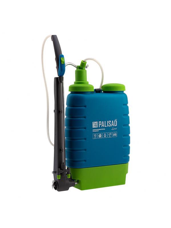 Опрыскиватель ранцевый, 12 л, с насосом, шлангом и разбрызгивателем Palisad Luxe