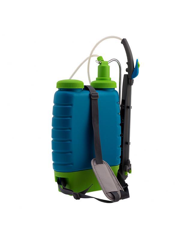Опрыскиватель ранцевый, 12 л, с насосом, шлангом и разбрызгивателем Palisad Luxe