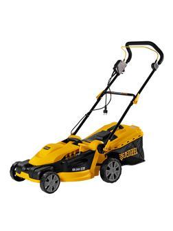 Газонокосилка электрическая GM-2000, 2000 Вт, ширина 43 см, 6 уровней, травосборник 45 л. Denzel