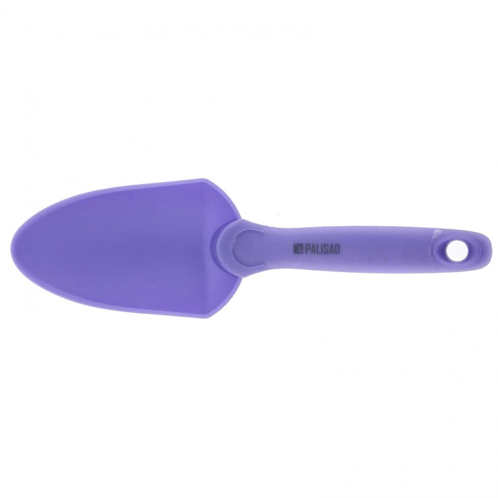 Совок посадочный широкий, 85 х 300 мм, пластиковый, гелевая рукоятка, Nylon Soft, Palisad