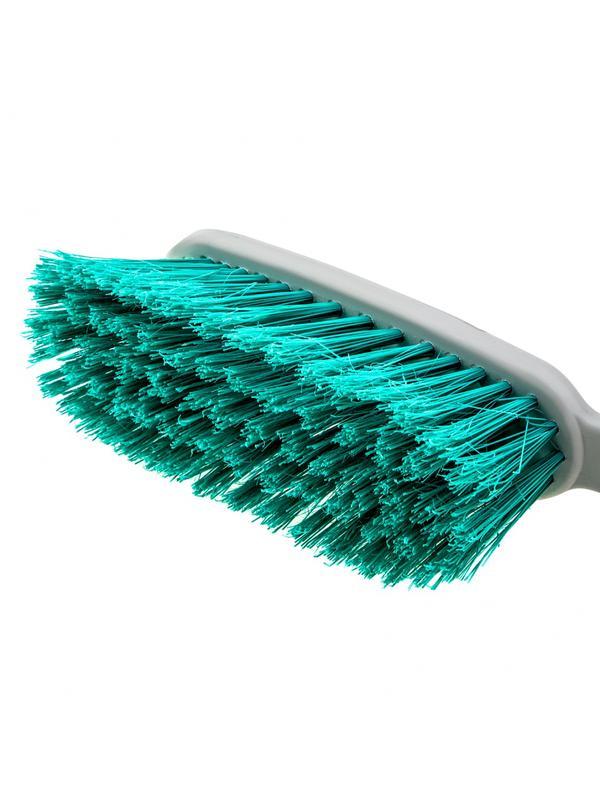 Щетка-сметка 270 мм, бирюзовая щетина, Home Palisad