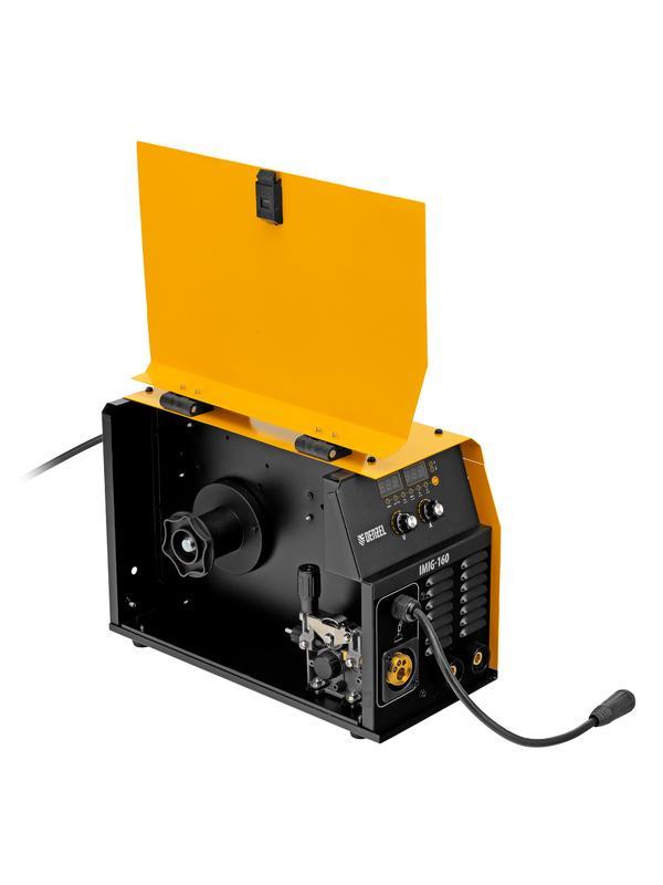 Аппарат инвертор. полуавтомат. cварки IMIG-160 Synergy, 160 А, ПВ 60%, катушка 5 кг// Denzel