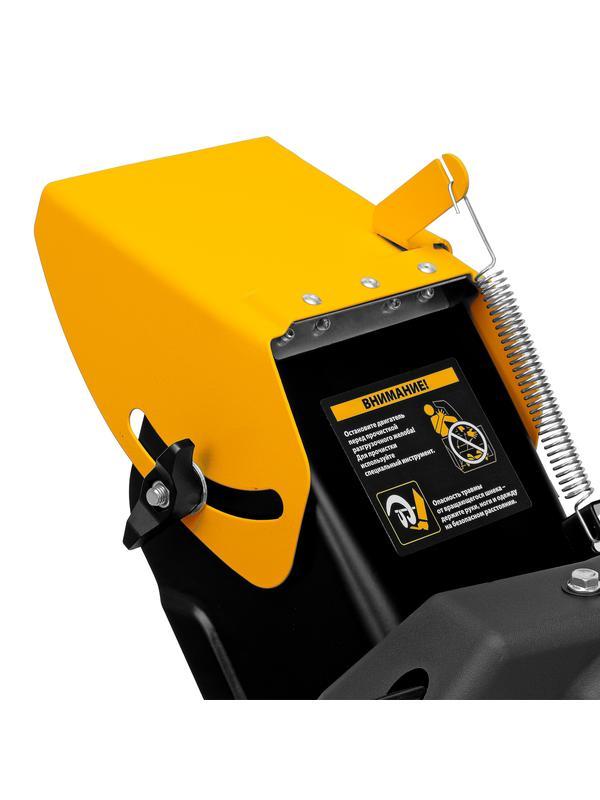 Бензиновая снегоуборочная машина SBM 610S PRO, 212 cc, электростартер, фара, обогрев Denzel