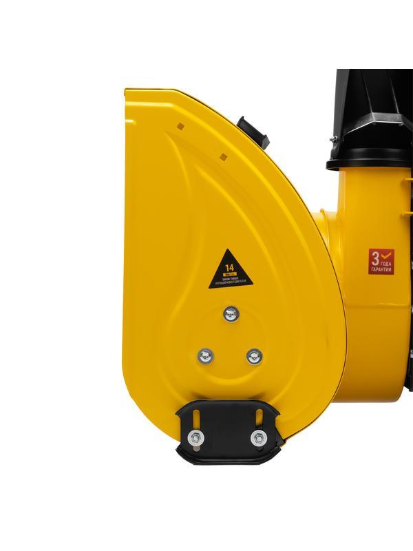 Бензиновая снегоуборочная машина SBM 610S PRO, 212 cc, электростартер, фара, обогрев Denzel