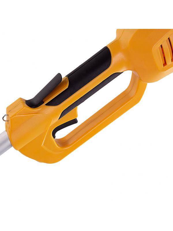 Триммер электрический TE-1220, 1200 Вт, 380 мм, катушка, диск, разборная штанга Denzel