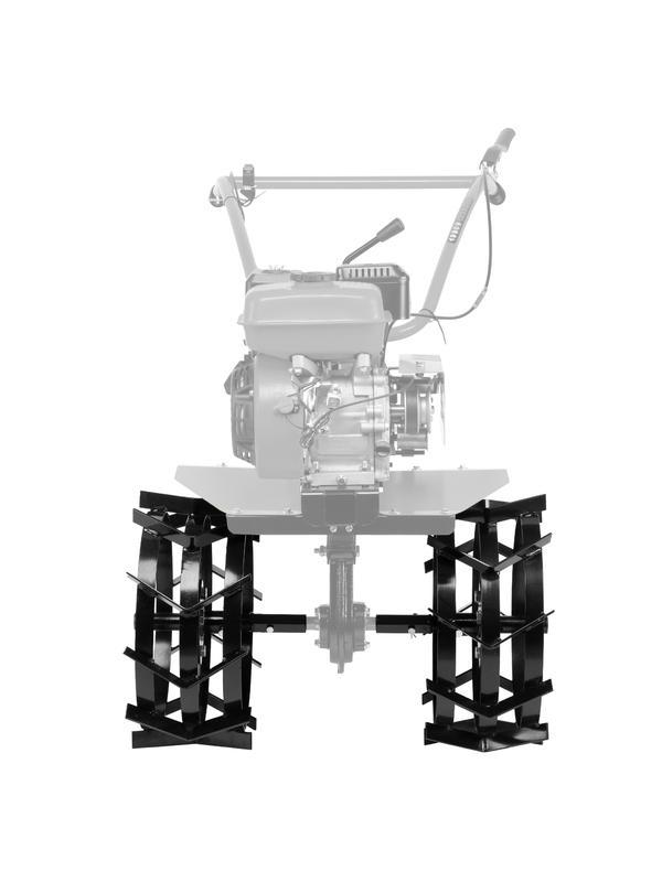 Грунтозацепы 425/200 мм, посадка круг 30 мм, комплект 2 шт// Denzel