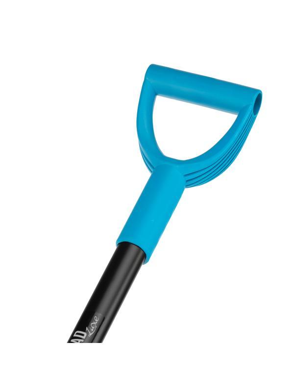 Лопата штыковая профессиональная, 195х285х1200 мм, цельнометаллическая, LUXE Palisad