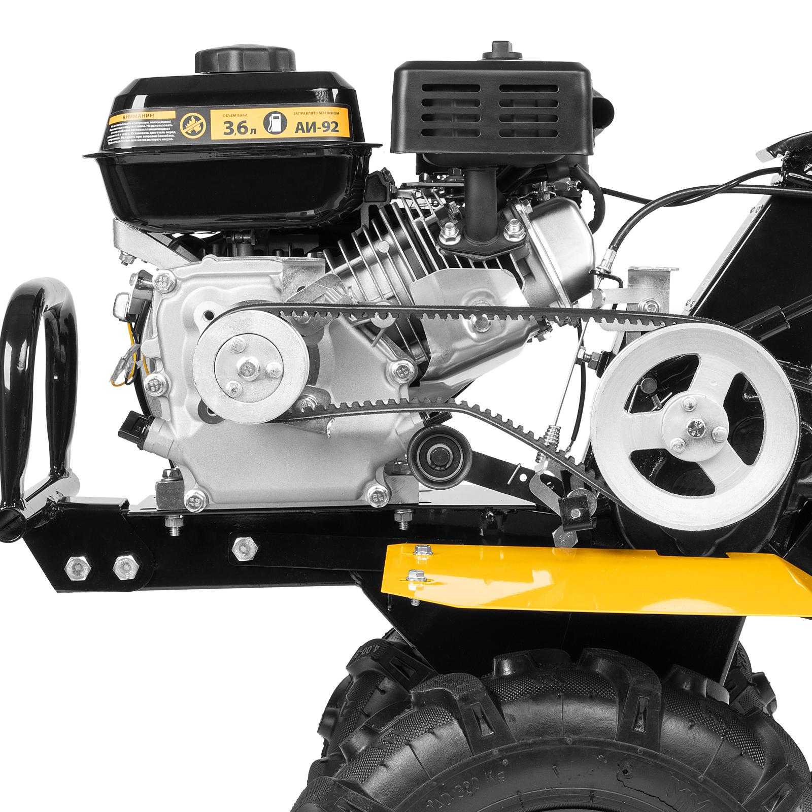 Мотоблок DPT-170, 7 л.с., ремен.сцеп, шир 85 см, глуб 35 см,фрез 3х3,ШОМ,скор 2В/1Н,кол 8