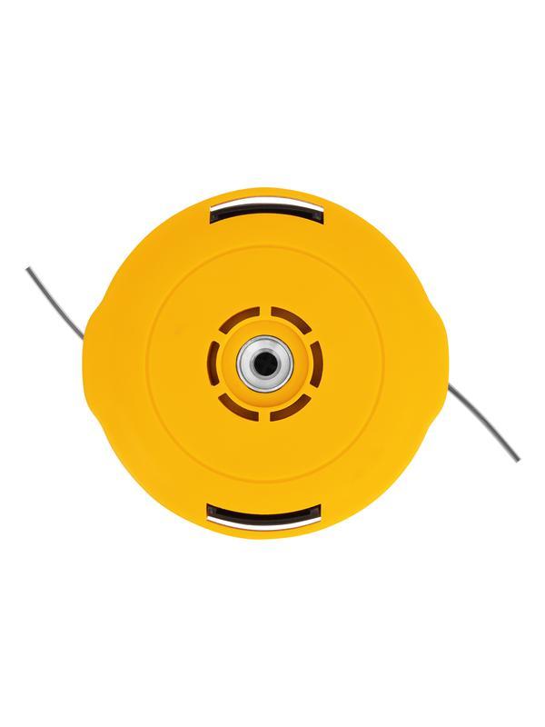 Катушка универсальная триммерная, гайка М8 х 1.25, гайка М10, винт М8-М10, левая резьба, шаг 1.25 мм Denzel