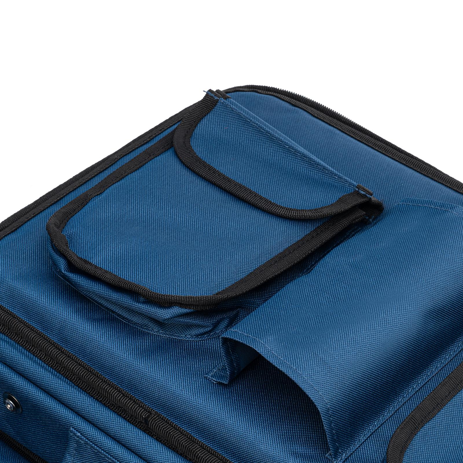 Кейс монтера, 470х340х110 мм, 25 карманов, наплечный ремень Сибртех