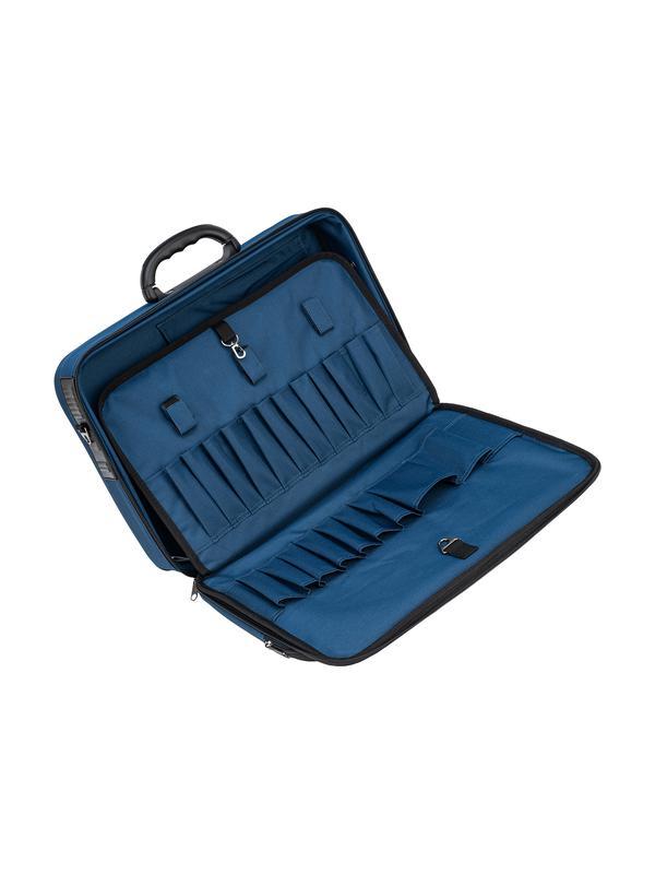 Кейс монтера, 470х340х110 мм, 25 карманов, наплечный ремень Сибртех