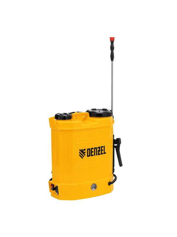 Опрыскиватель ранцевый аккумуляторный D-12LA, 12 л, 12 В, 8 Ач// Denzel