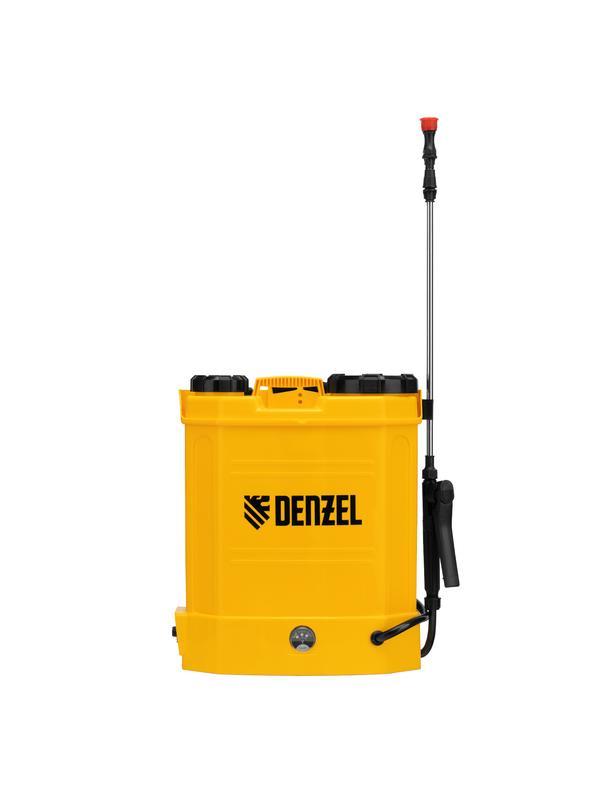 Опрыскиватель ранцевый аккумуляторный D-12LA, 12 л, 12 В, 8 Ач// Denzel