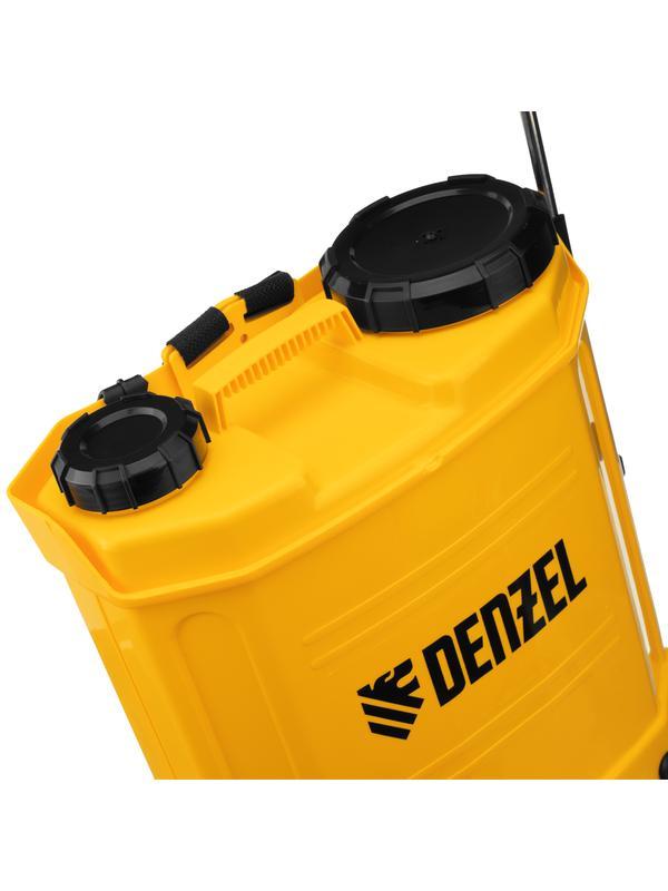 Опрыскиватель ранцевый аккумуляторный D-12LA, 12 л, 12 В, 8 Ач// Denzel