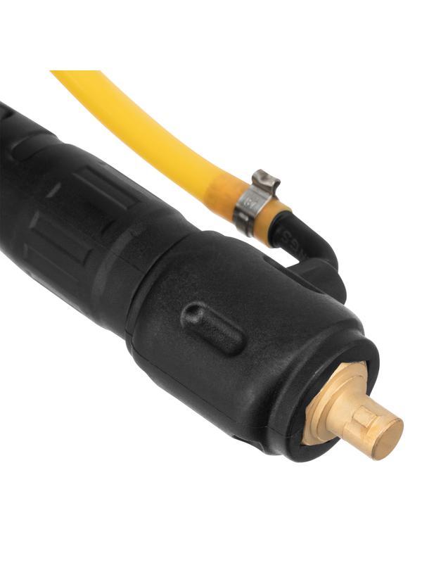 Горелка сварочная TIG WP17V, прямое подключение к баллону, 4 метра Denzel