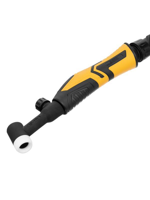 Горелка сварочная TIG WP17V, прямое подключение к баллону, 4 метра Denzel