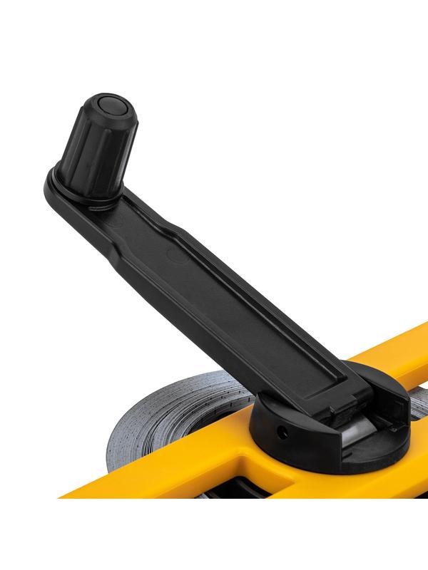 Рулетка геодезическая 20 м х 13 мм, открытый корпус, металлическая лента Denzel