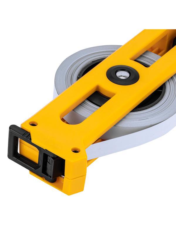 Рулетка геодезическая 20 м х 13 мм, открытый корпус, металлическая лента Denzel