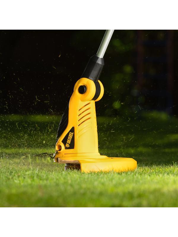 Триммер электрический TE-650, 650Вт,330мм,катушка автомат,телескоп.штанга,регул. углы накл.// Denzel